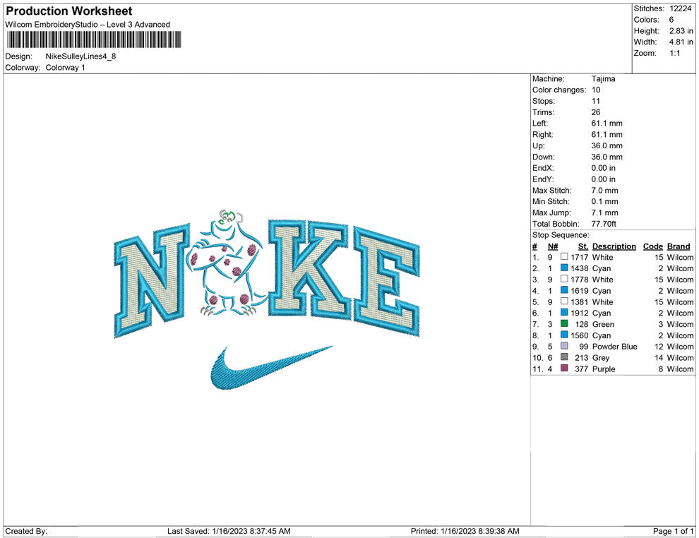 Nike Sulley Lines