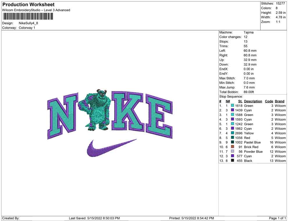 Nike Sully