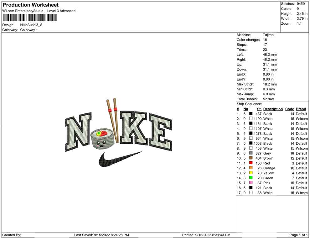 Nike Sushi