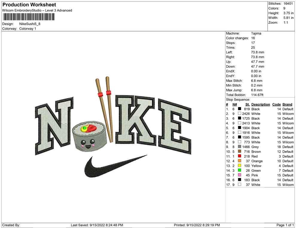 Nike Sushi