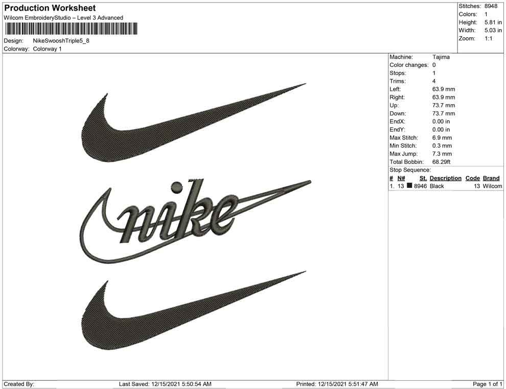 Nike Swoosh Triple