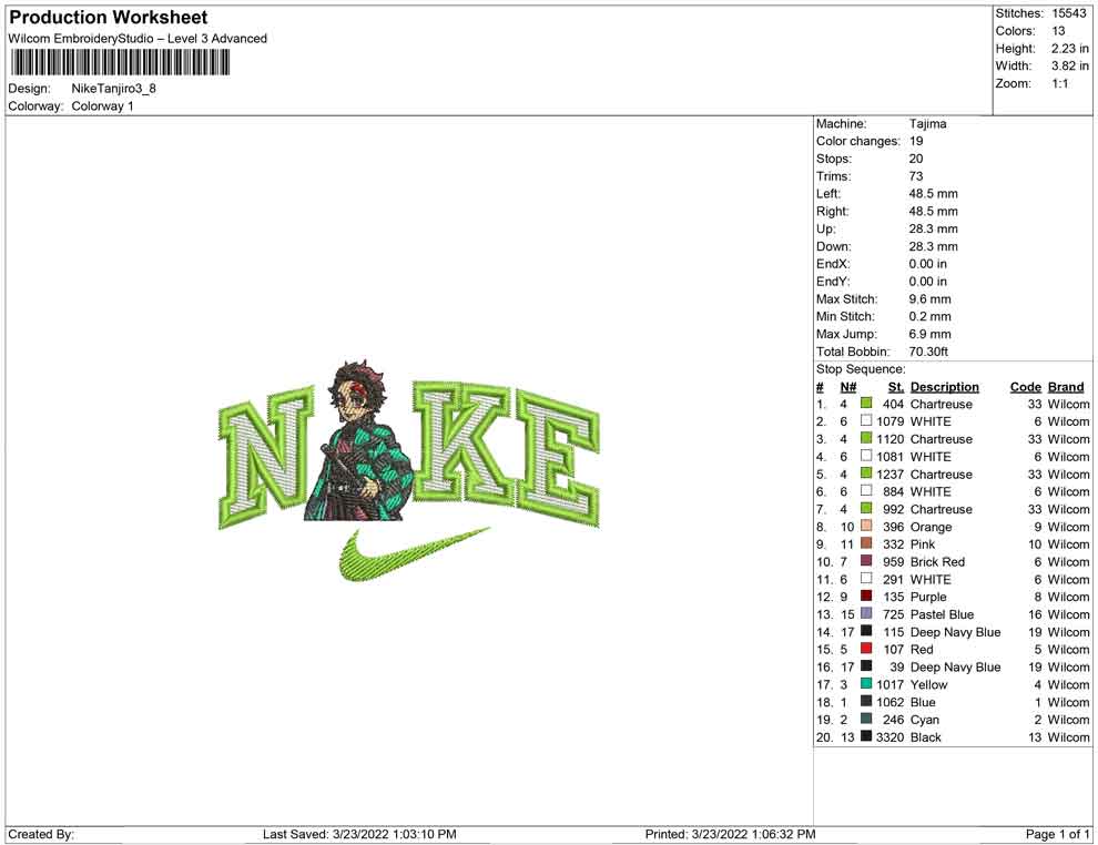 Nike Tanjiro
