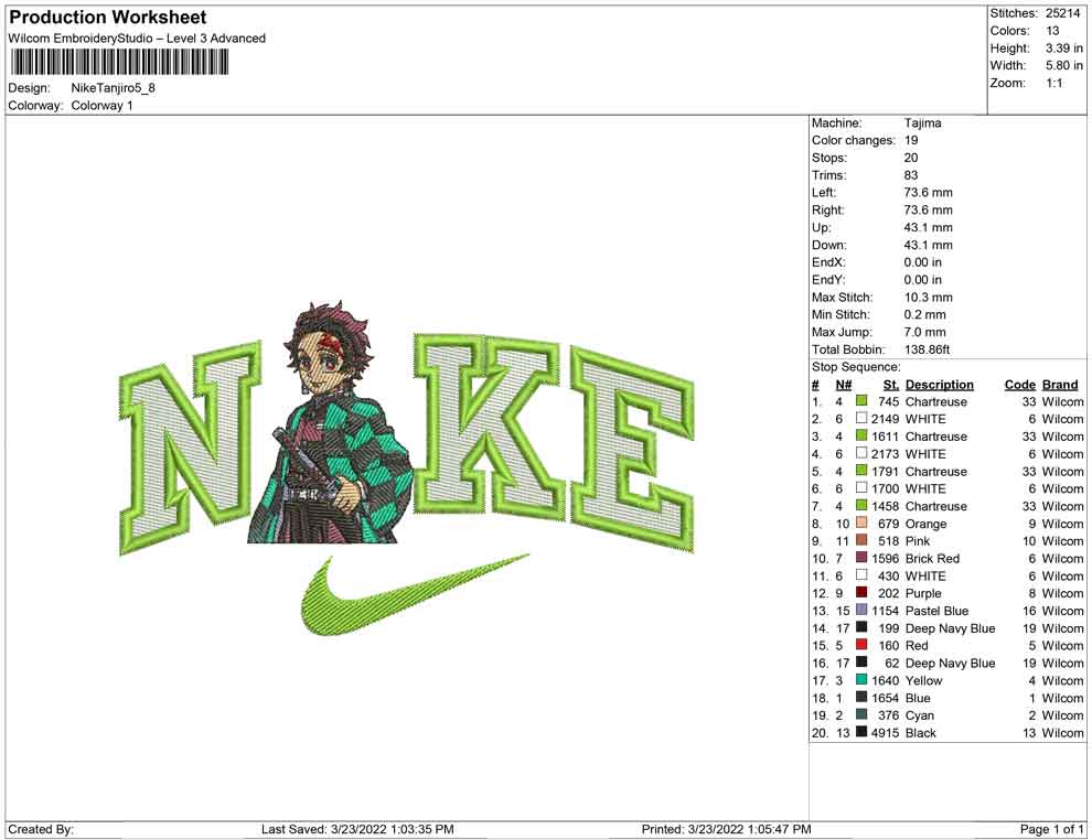 Nike Tanjiro