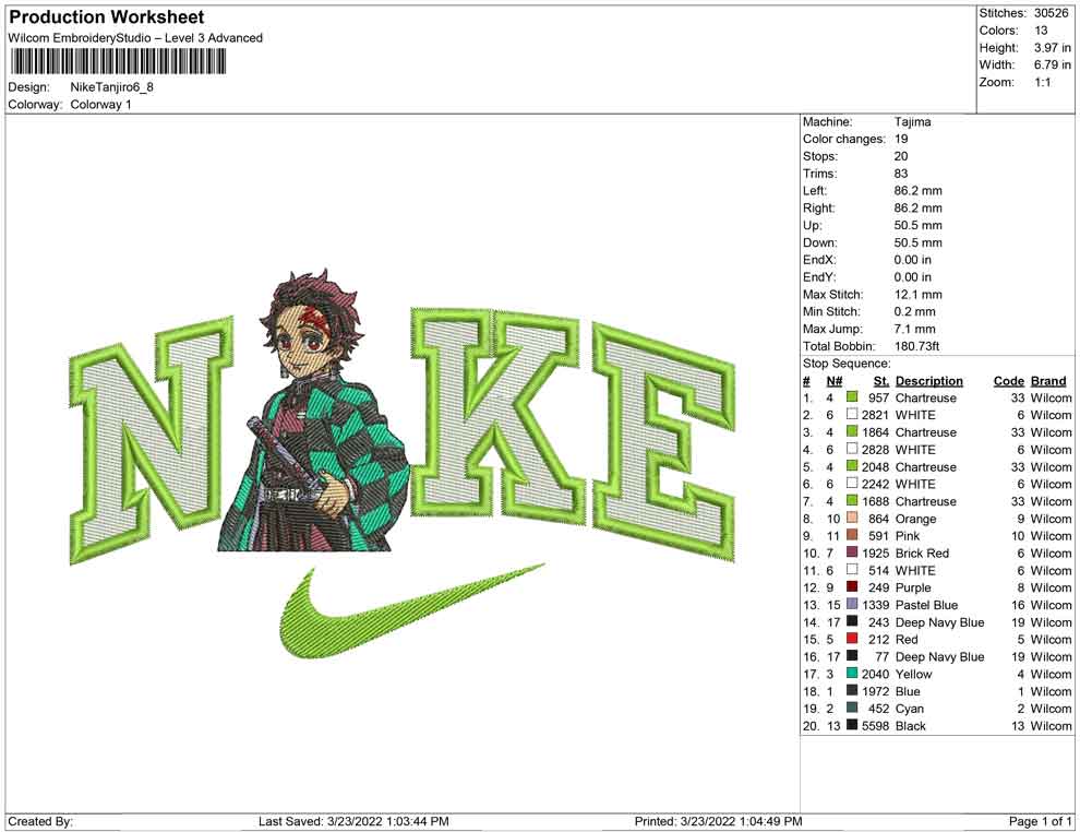 Nike Tanjiro