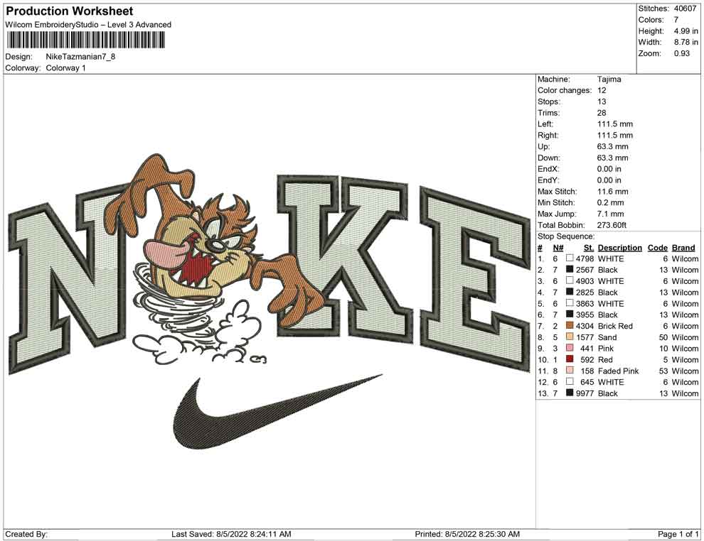 Nike Tasmanian