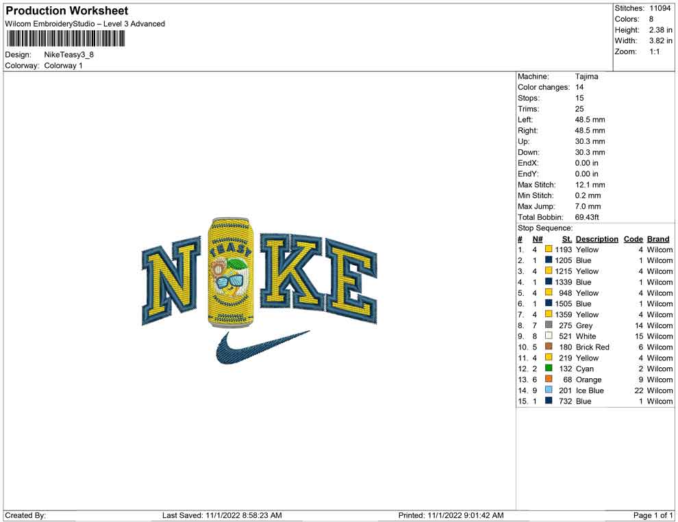 Nike Teasy