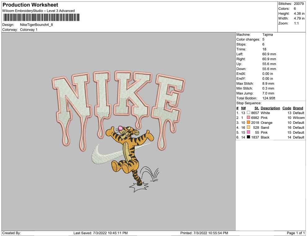 Nike Tiger Bounch