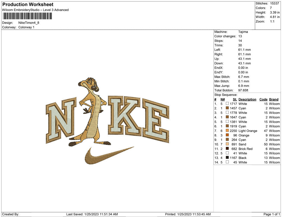 Nike Timon