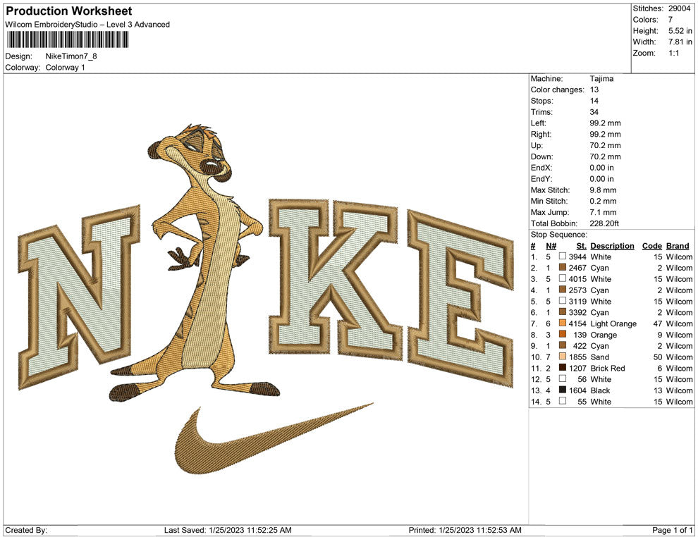 Nike Timon