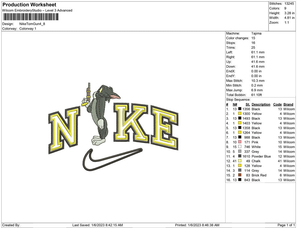 Nike Tom Gun