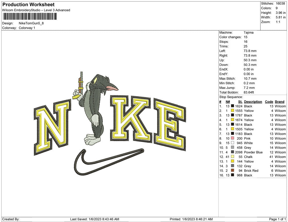 Nike Tom Gun