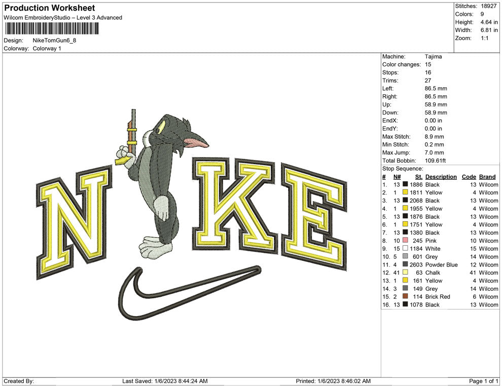 Nike Tom Gun