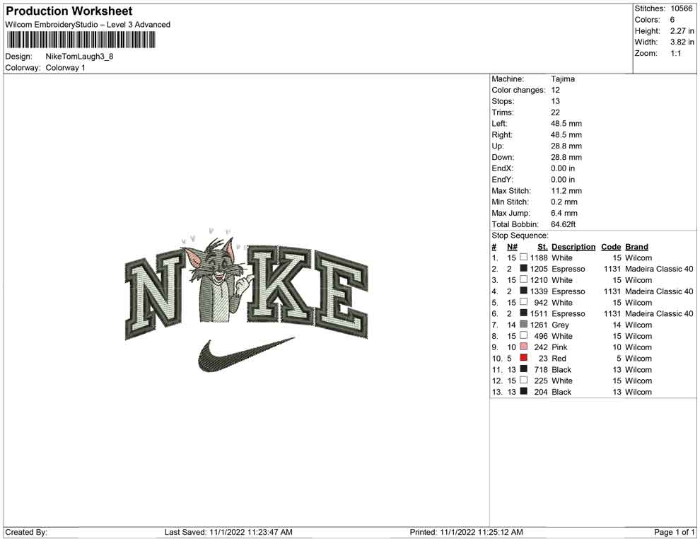 Nike Tom Laugh