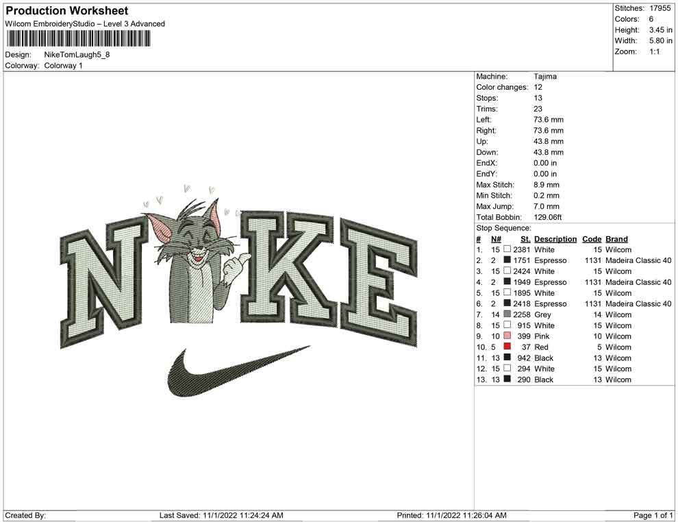Nike Tom Laugh