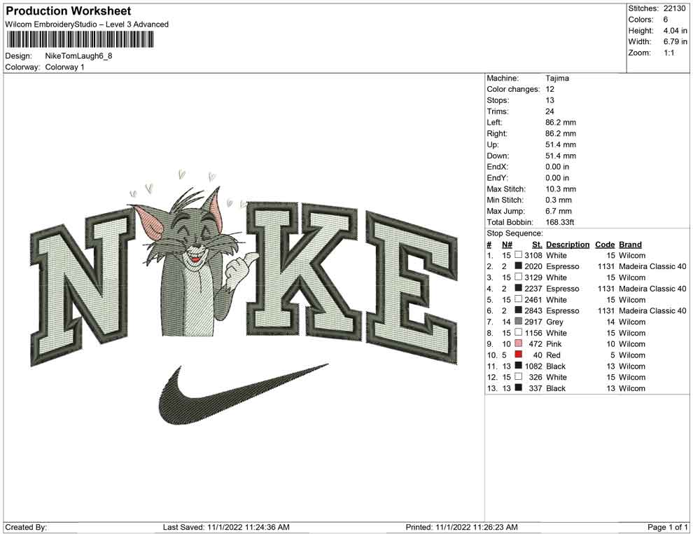 Nike Tom Laugh
