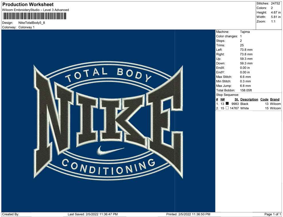 Nike Total Body Conditioning