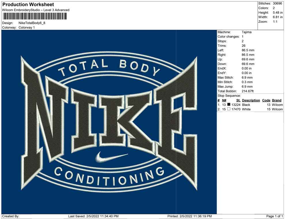 Nike Total Body Conditioning
