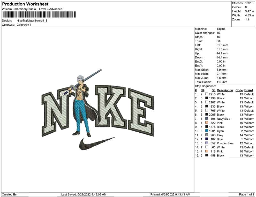 Nike Trafalgar Sword