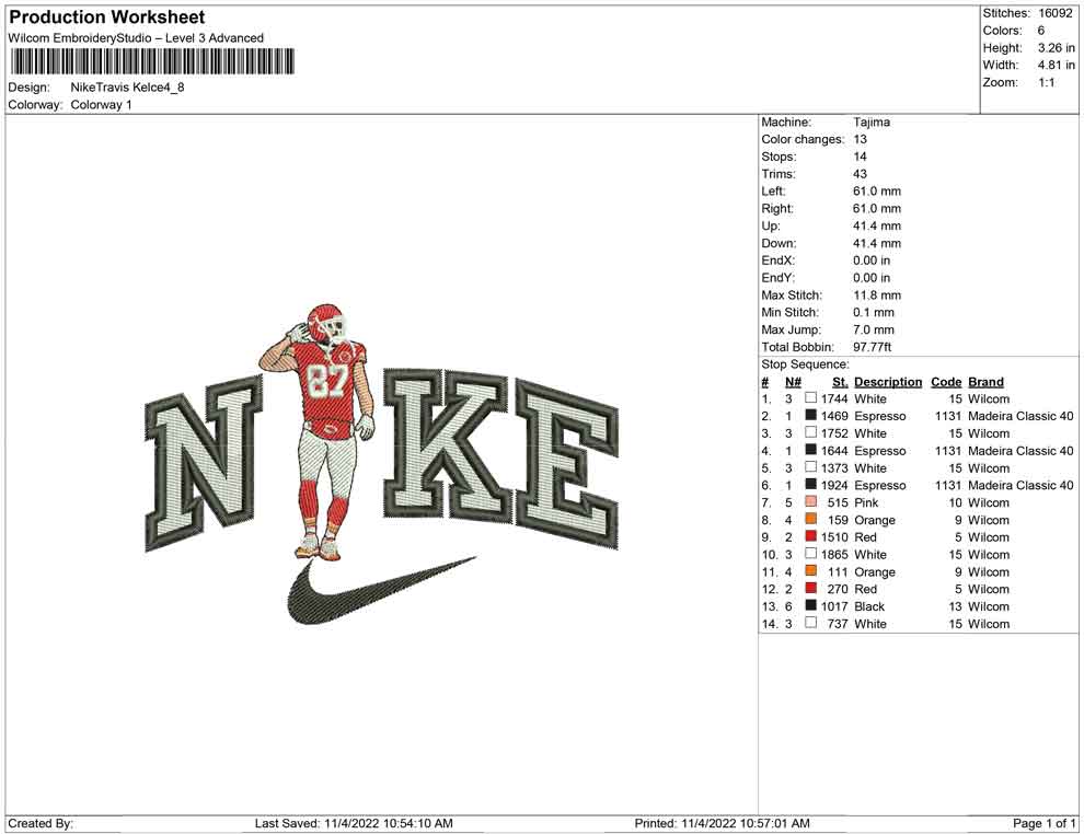NikeTravis Kelce