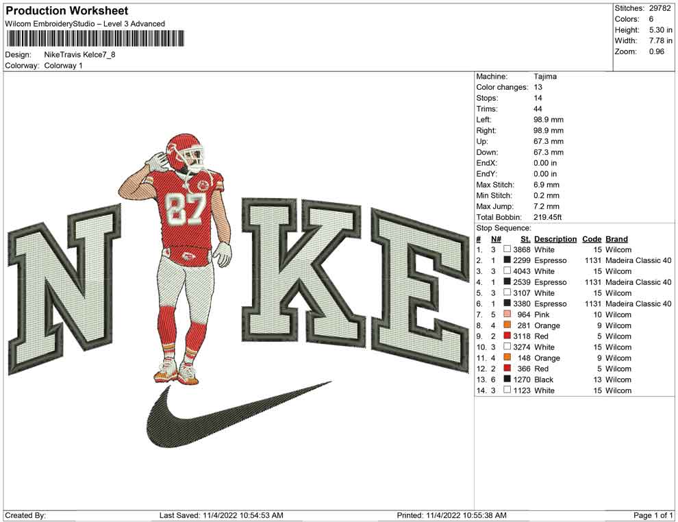 NikeTravis Kelce