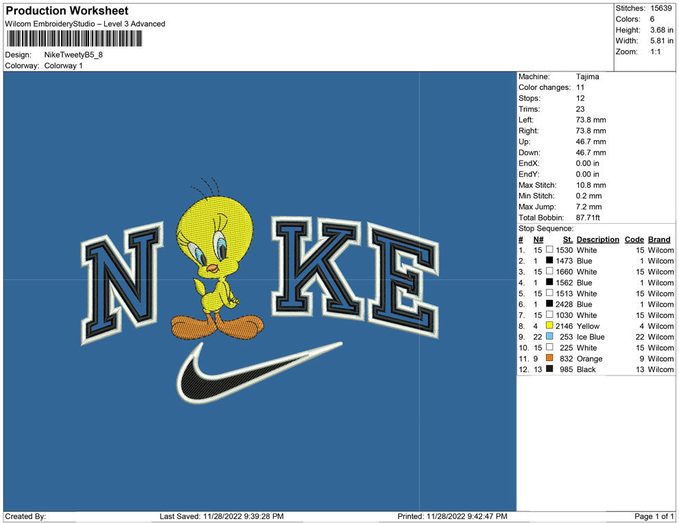 Nike Tweety B