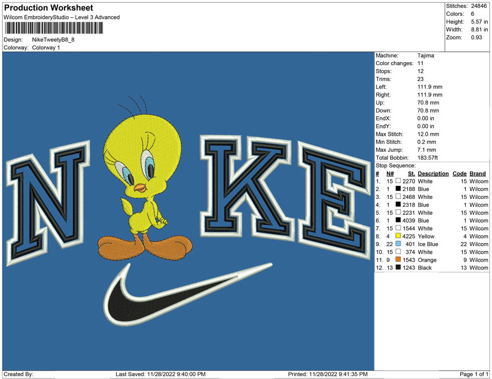 Nike Tweety B
