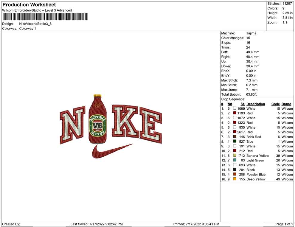 Nike Victoria Bottle