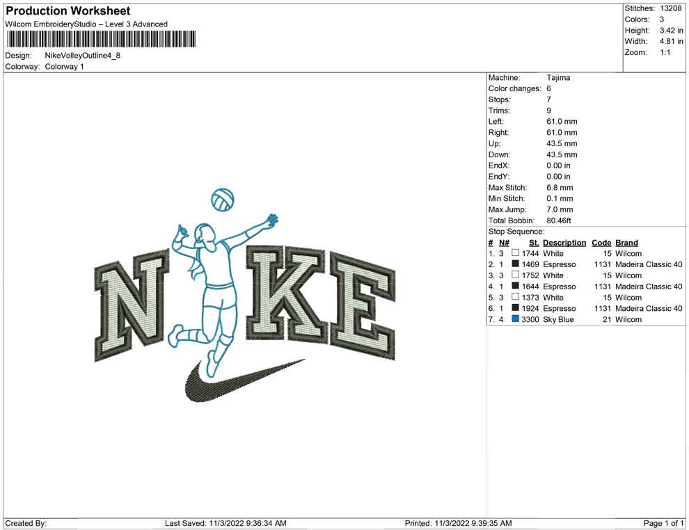 Nike volley