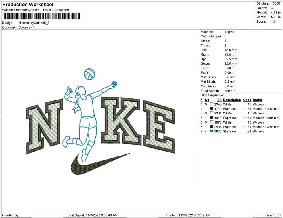 Nike volley