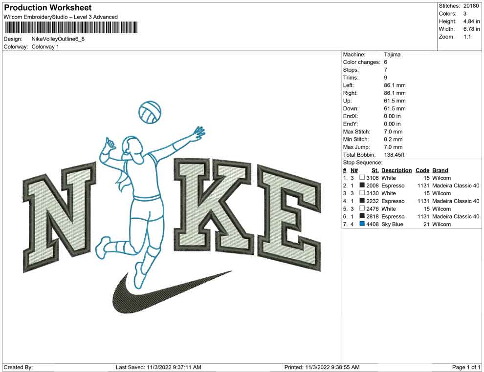 Nike volley