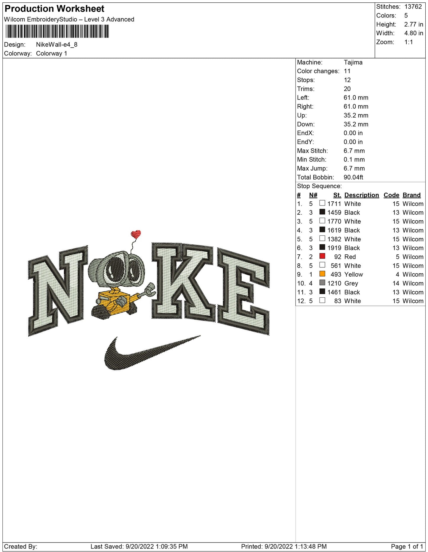 Nike Wall-e