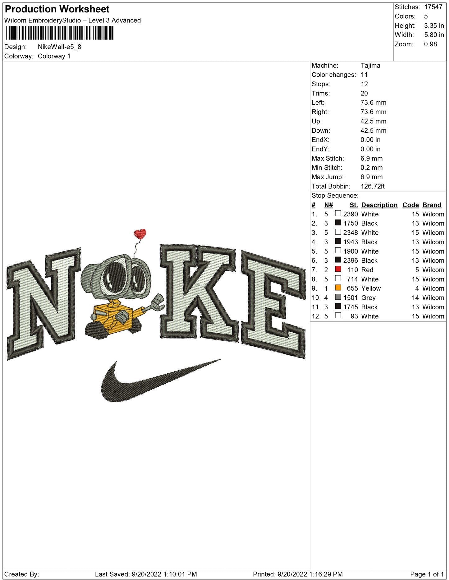 Nike Wall-e