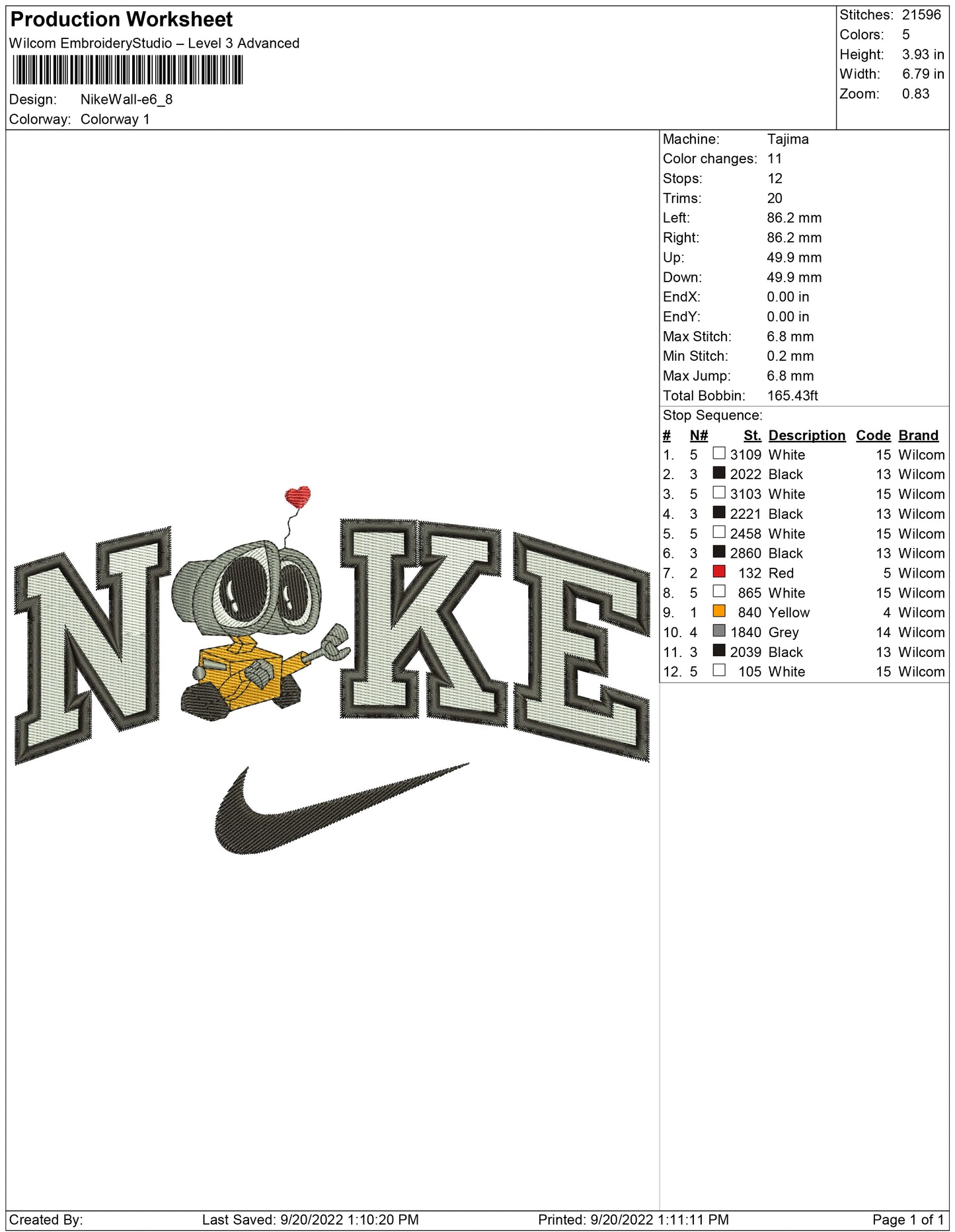 Nike Wall-e