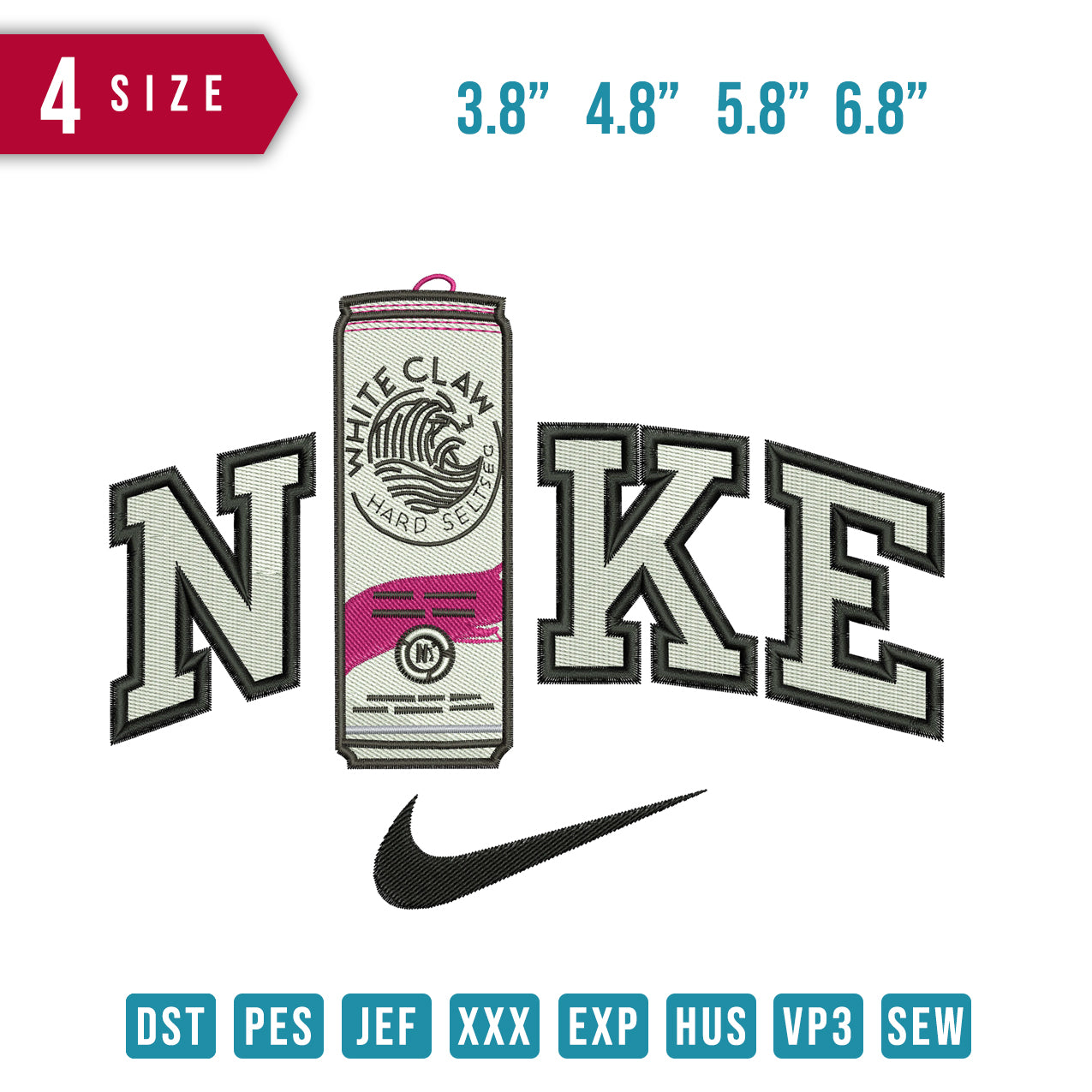Nike White Claw Bottle