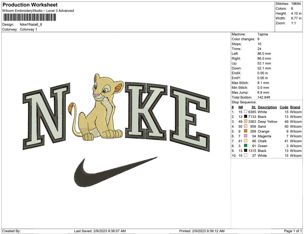 Nike Y Nala