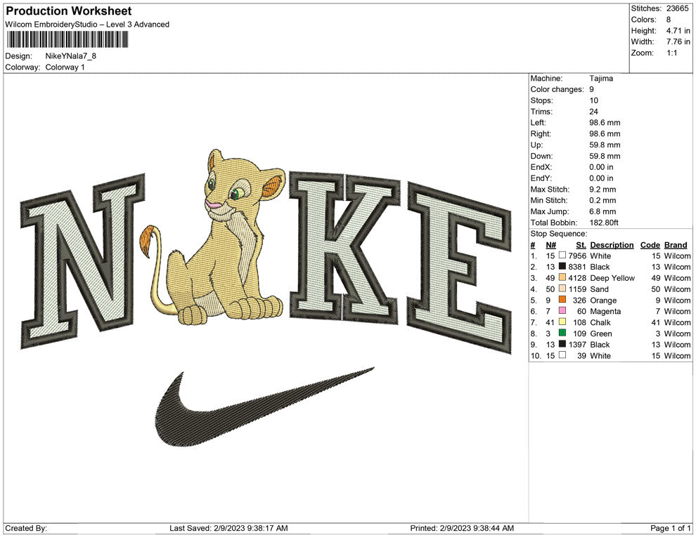 Nike Y Nala
