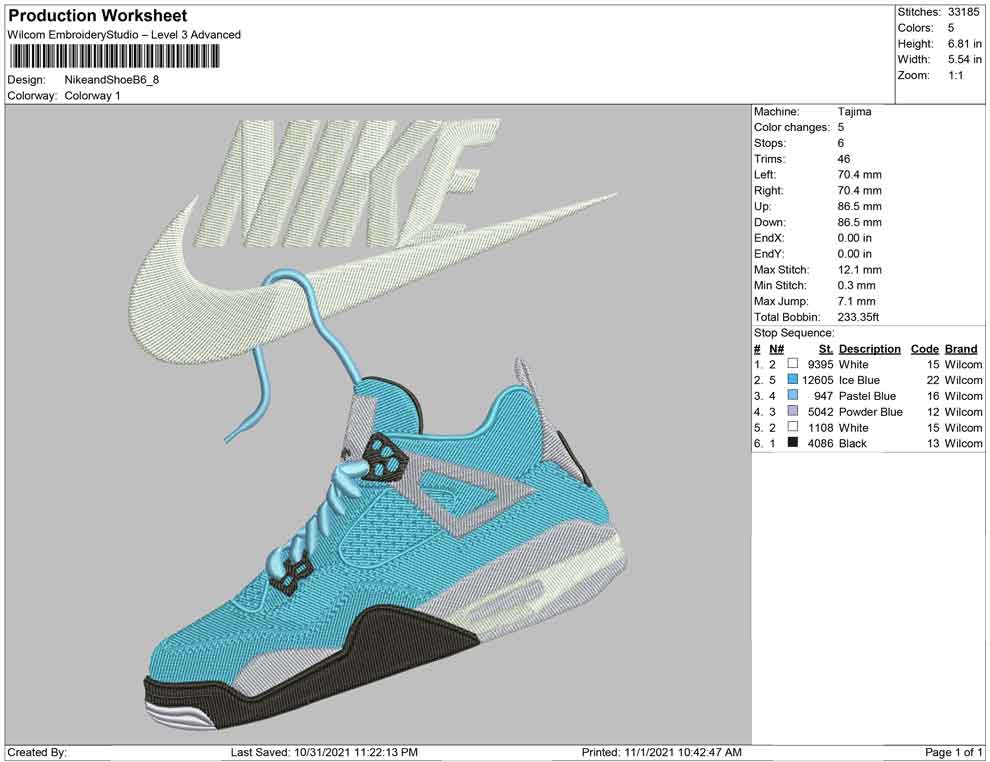 Nike and Shoe B