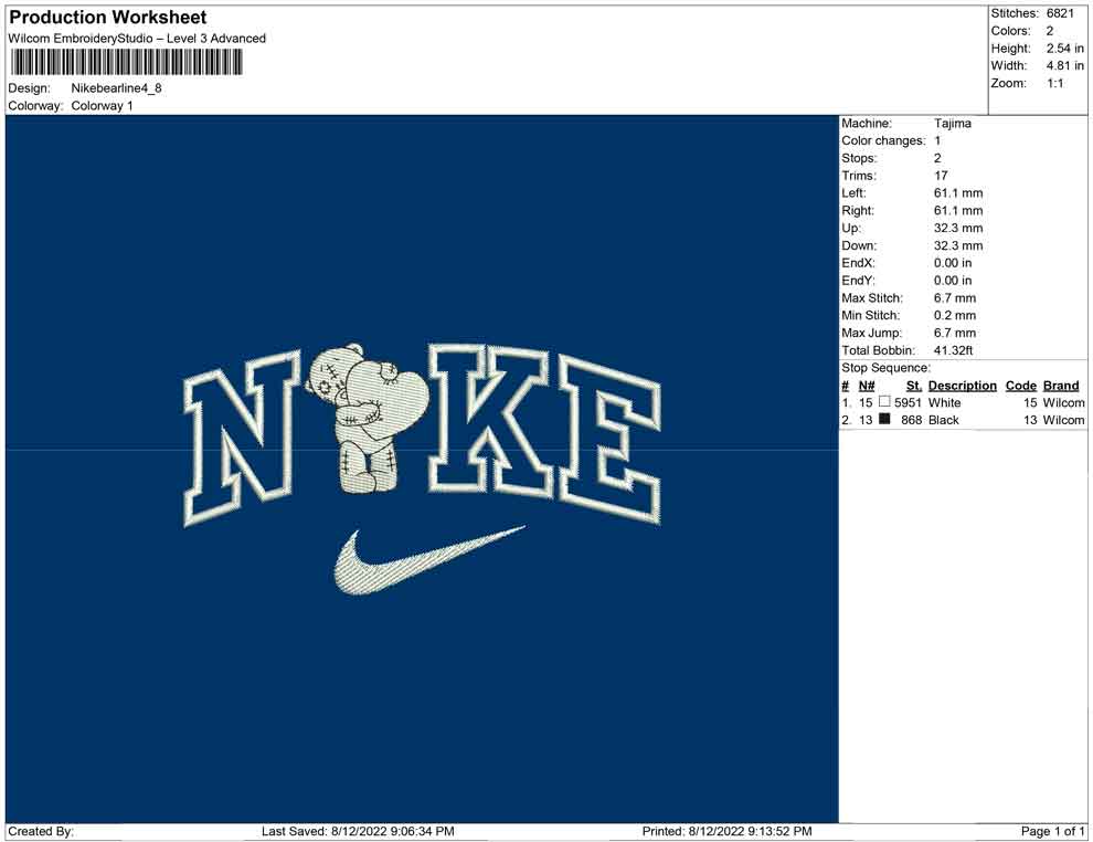 nike Bear Line
