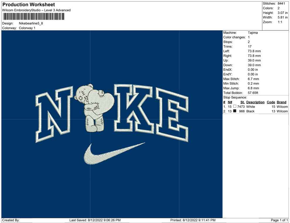 nike Bear Line