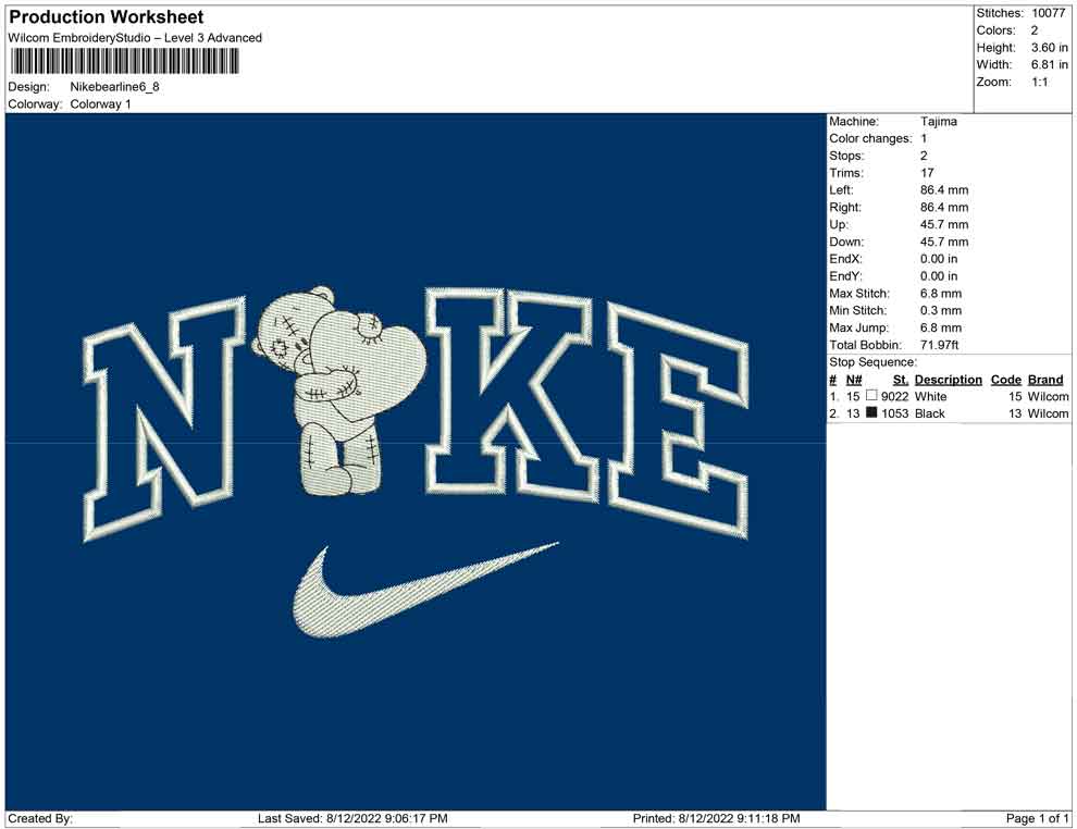 nike Bear Line