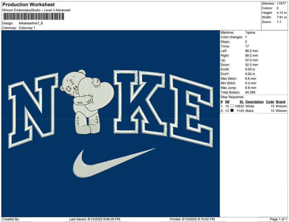 nike Bear Line