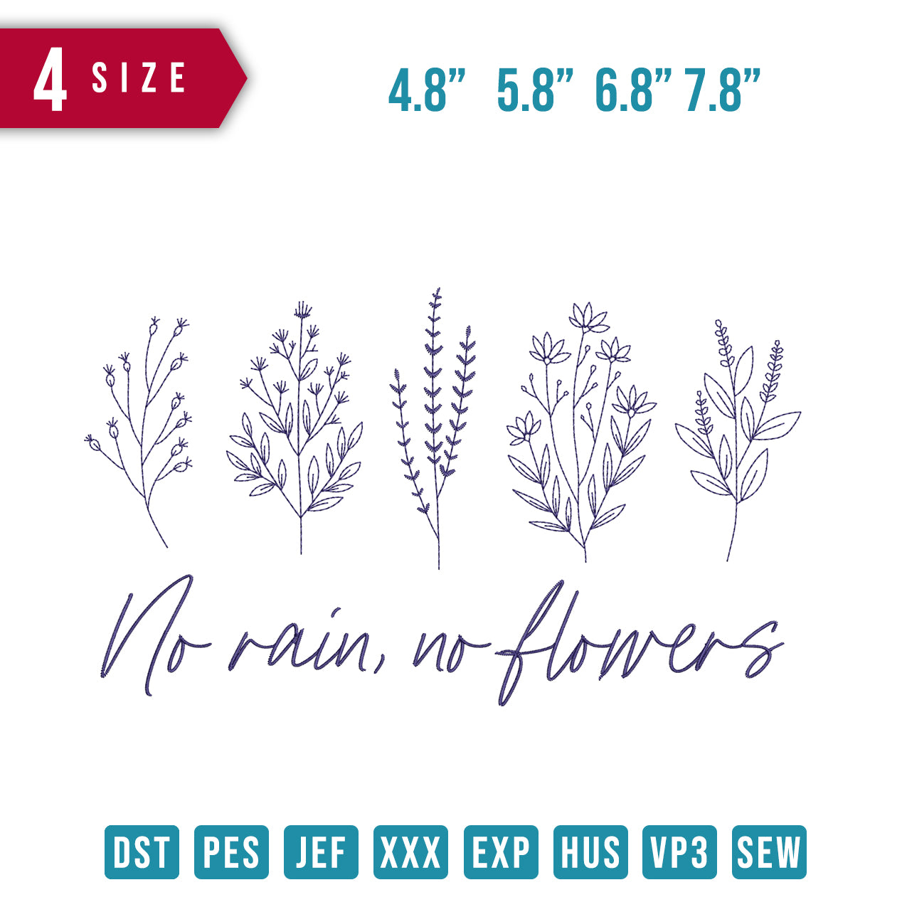 No Rain No Flower