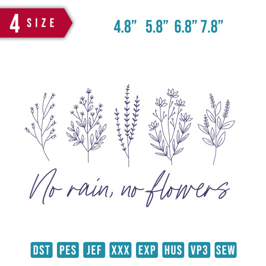 No Rain No Flower