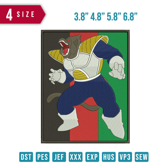 Oozaru Vegeta afghan