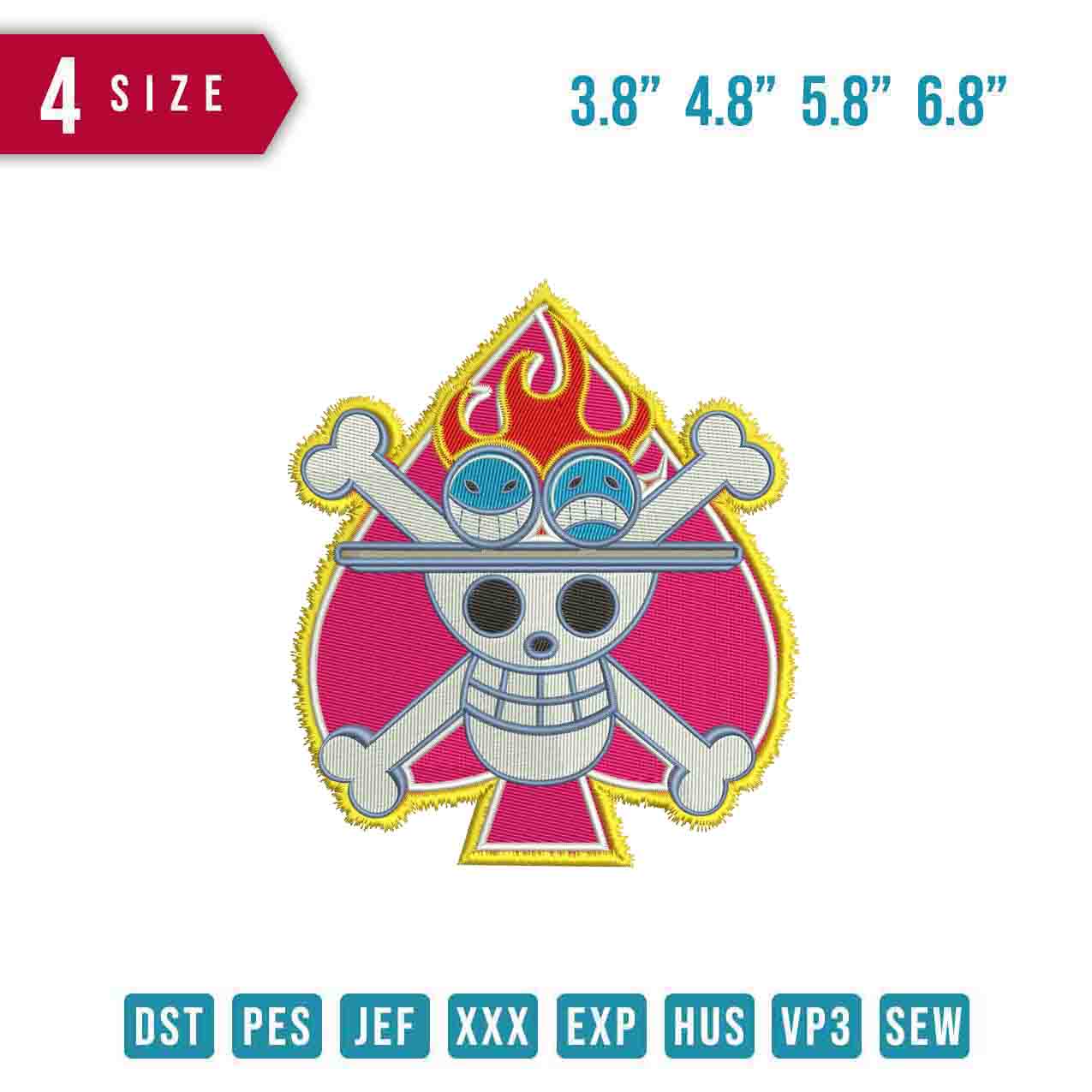 one piece logo heart