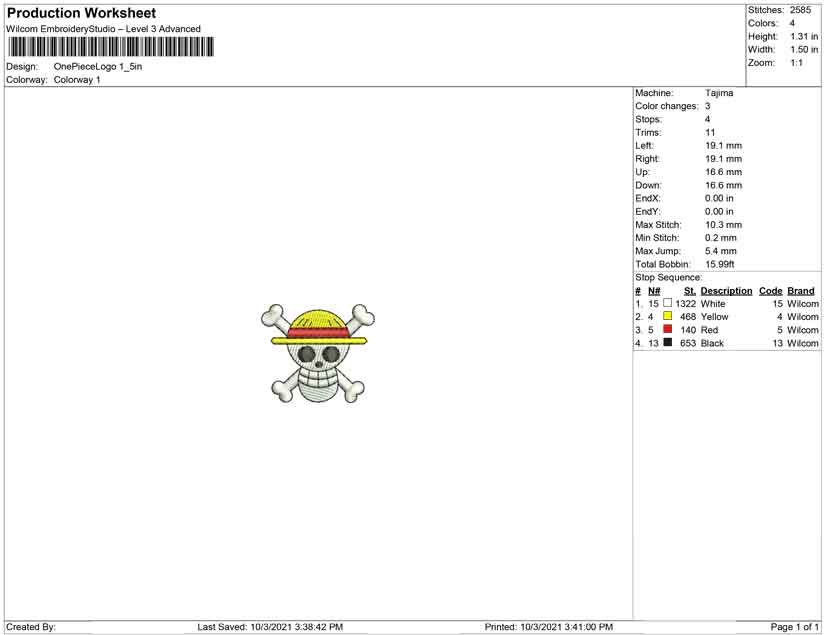 one piece logo minis