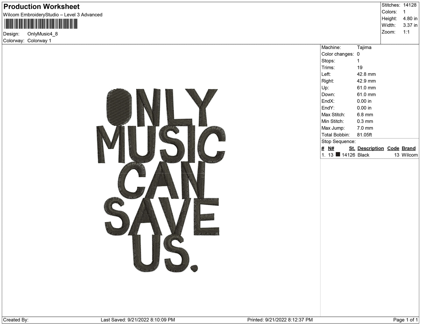 Only Music typo