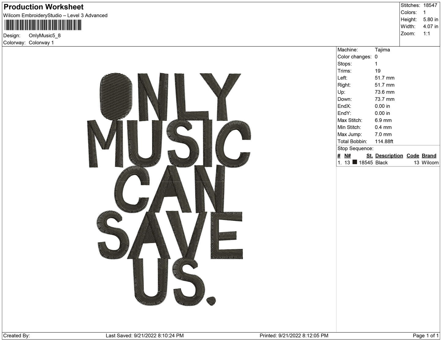 Only Music typo