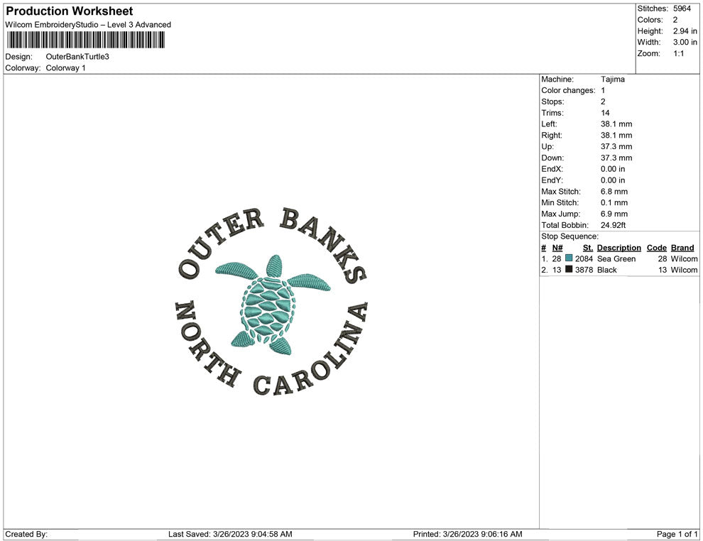 Outer Bank Turtle