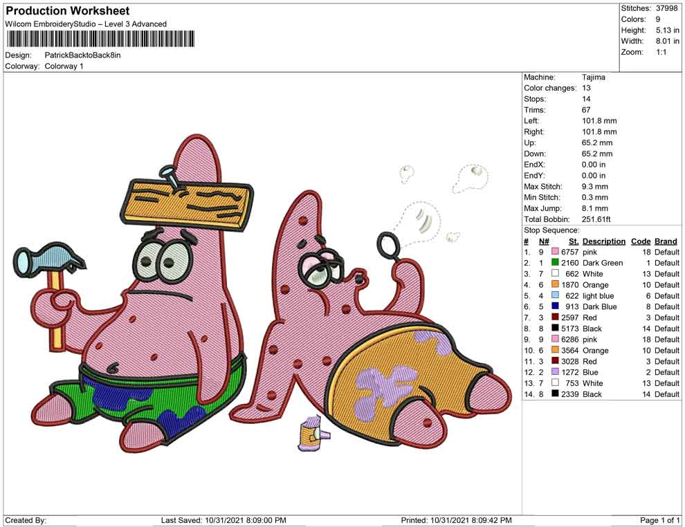 Patrick back to back